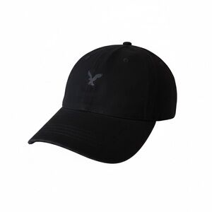 American Eagle Black Dad Hatwith Subtle AE Logo Unisex Size S/M